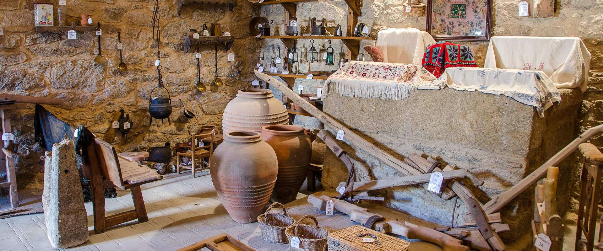 Local ethnographic museum in Peralejos de Abajo 