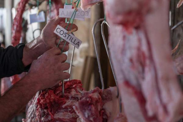 The typical slaughter of pig in Guijuelo